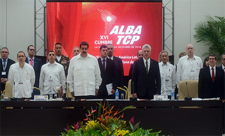 ALBA condena injerencia de EEUU contra Nicaragua